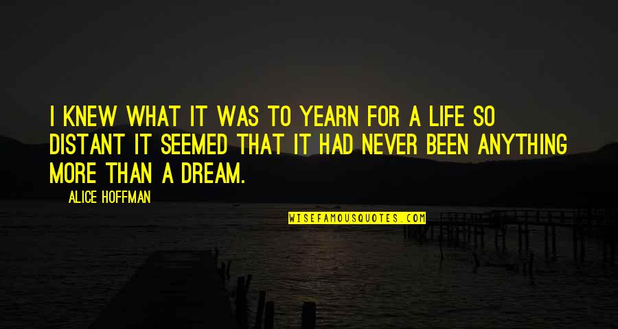 Perfectamente Translation Quotes By Alice Hoffman: I knew what it was to yearn for Perfectamente Translation Quotes By Alice Hoffman: I knew what it was to yearn for