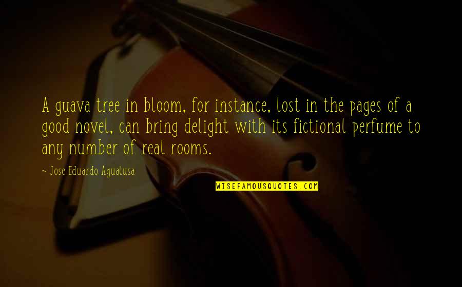 Perfume Novel Quotes By Jose Eduardo Agualusa: A guava tree in bloom, for instance, lost Perfume Novel Quotes By Jose Eduardo Agualusa: A guava tree in bloom, for instance, lost