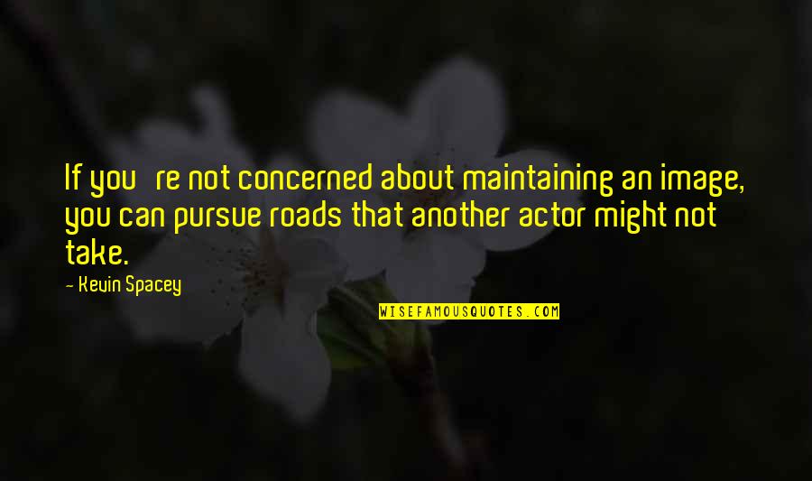 Perirectal Quotes By Kevin Spacey: If you're not concerned about maintaining an image, Perirectal Quotes By Kevin Spacey: If you're not concerned about maintaining an image,