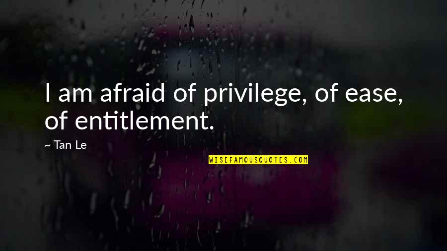 Perl Hash Key Quotes By Tan Le: I am afraid of privilege, of ease, of