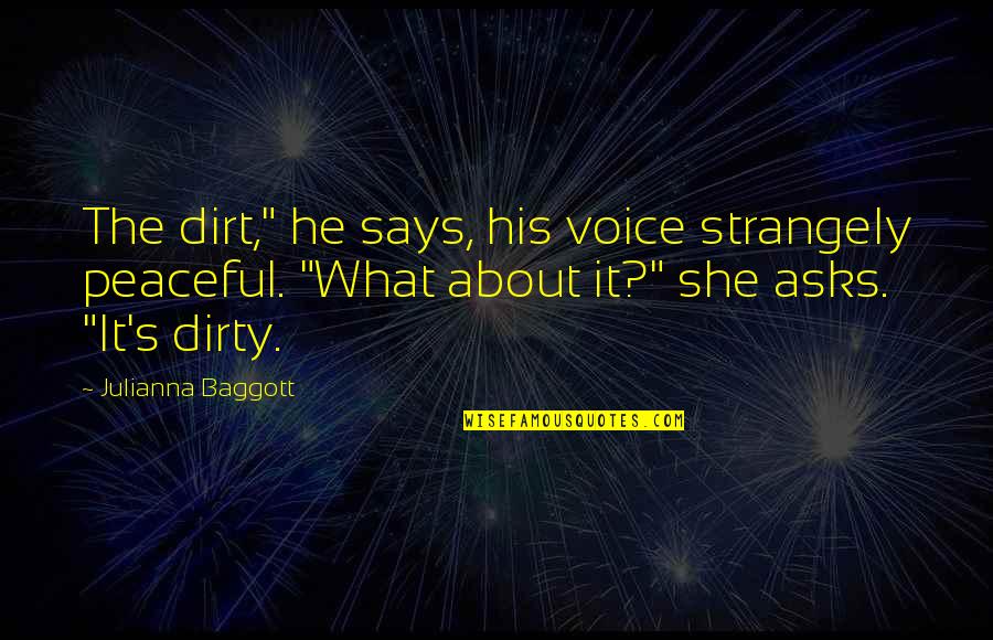 Personalized Car Tags Quotes By Julianna Baggott: The dirt," he says, his voice strangely peaceful. Personalized Car Tags Quotes By Julianna Baggott: The dirt," he says, his voice strangely peaceful.