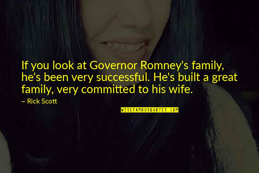Pfizer Stocks Quotes By Rick Scott: If you look at Governor Romney's family, he's Pfizer Stocks Quotes By Rick Scott: If you look at Governor Romney's family, he's