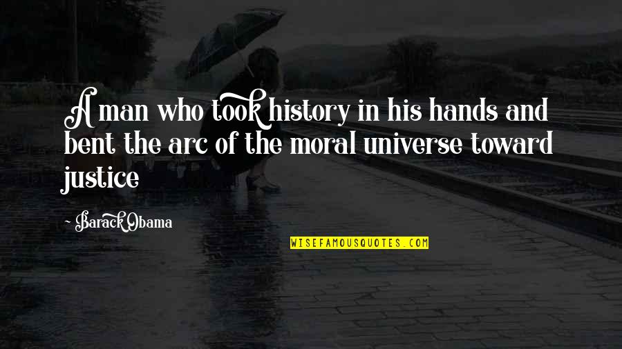 Pg E Quote Quotes By Barack Obama: A man who took history in his hands Pg E Quote Quotes By Barack Obama: A man who took history in his hands