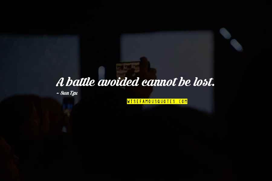 Phifer Stock Quote Quotes By Sun Tzu: A battle avoided cannot be lost.