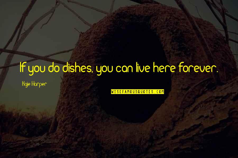 Phlox Quotes By Kaje Harper: If you do dishes, you can live here