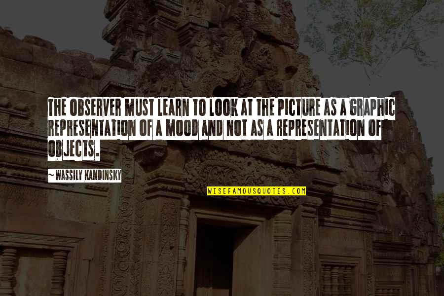 Photography Art Quotes By Wassily Kandinsky: The observer must learn to look at the