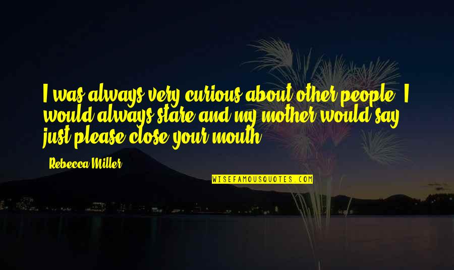 Php Exec Double Quotes By Rebecca Miller: I was always very curious about other people. Php Exec Double Quotes By Rebecca Miller: I was always very curious about other people.