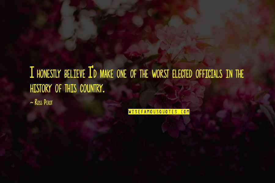 Php Get Value Between Quotes By Ross Perot: I honestly believe I'd make one of the