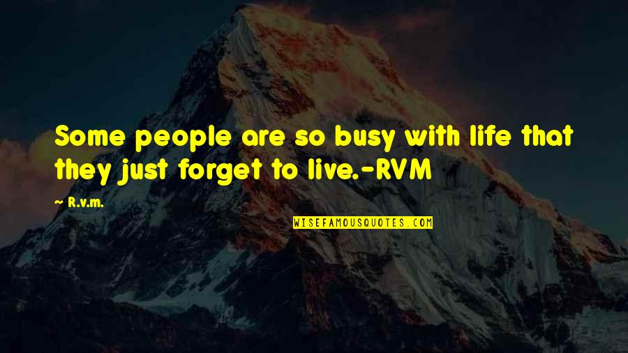 Phpmyadmin Remove Quotes By R.v.m.: Some people are so busy with life that