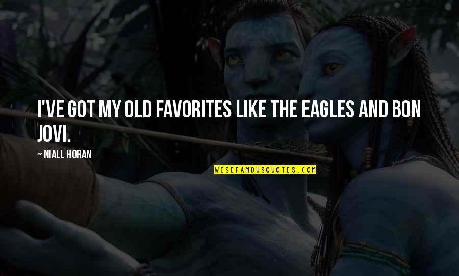 Phyla Vell Quotes By Niall Horan: I've got my old favorites like The Eagles Phyla Vell Quotes By Niall Horan: I've got my old favorites like The Eagles