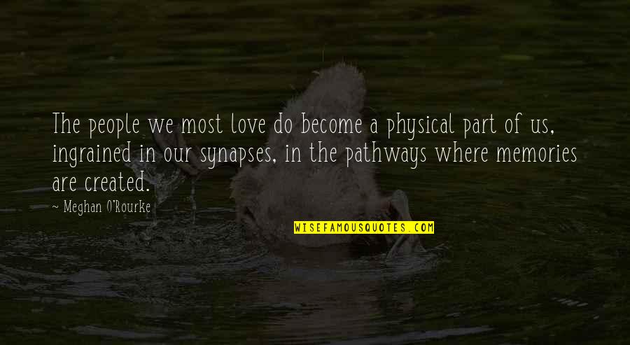 Physical Love Quotes By Meghan O'Rourke: The people we most love do become a