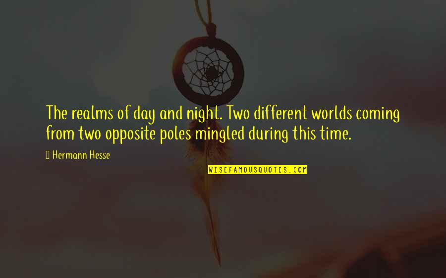 Phytosanitary Quotes By Hermann Hesse: The realms of day and night. Two different Phytosanitary Quotes By Hermann Hesse: The realms of day and night. Two different