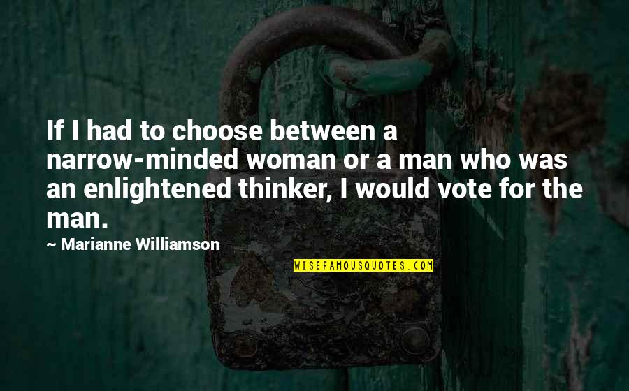 Piazza Quotes By Marianne Williamson: If I had to choose between a narrow-minded Piazza Quotes By Marianne Williamson: If I had to choose between a narrow-minded