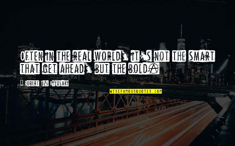 Picture Instagram Quotes By Robert T. Kiyosaki: Often in the real world, it's not the Picture Instagram Quotes By Robert T. Kiyosaki: Often in the real world, it's not the