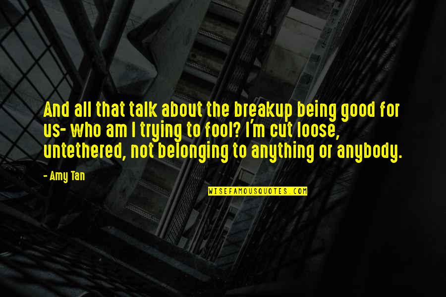 Pictures Last A Lifetime Quotes By Amy Tan: And all that talk about the breakup being Pictures Last A Lifetime Quotes By Amy Tan: And all that talk about the breakup being
