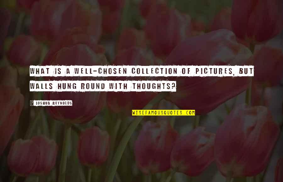 Pictures With Quotes By Joshua Reynolds: What is a well-chosen collection of pictures, but