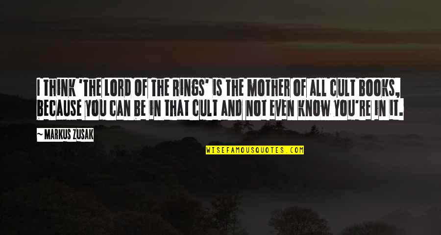 Piegatos Quotes By Markus Zusak: I think 'The Lord Of The Rings' is Piegatos Quotes By Markus Zusak: I think 'The Lord Of The Rings' is