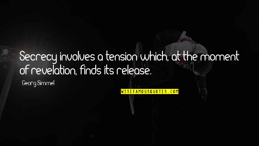 Pigeon English Key Quotes By Georg Simmel: Secrecy involves a tension which, at the moment