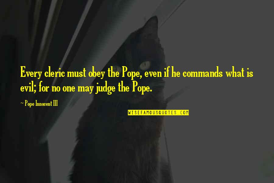 Pikachu Wallpaper Quotes By Pope Innocent III: Every cleric must obey the Pope, even if