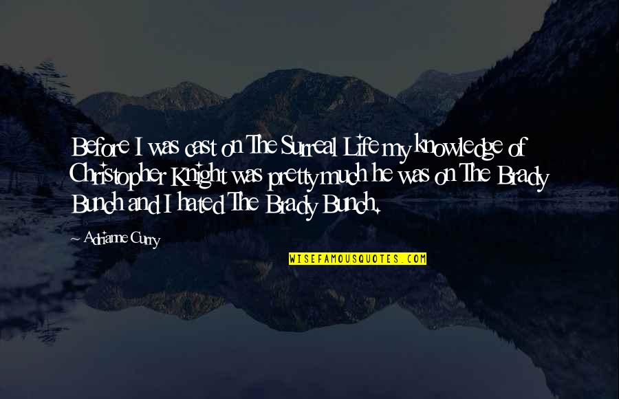 Pilagerism Quotes By Adrianne Curry: Before I was cast on The Surreal Life Pilagerism Quotes By Adrianne Curry: Before I was cast on The Surreal Life