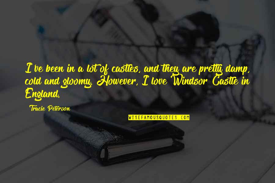 Pinguino Animado Quotes By Tracie Peterson: I've been in a lot of castles, and