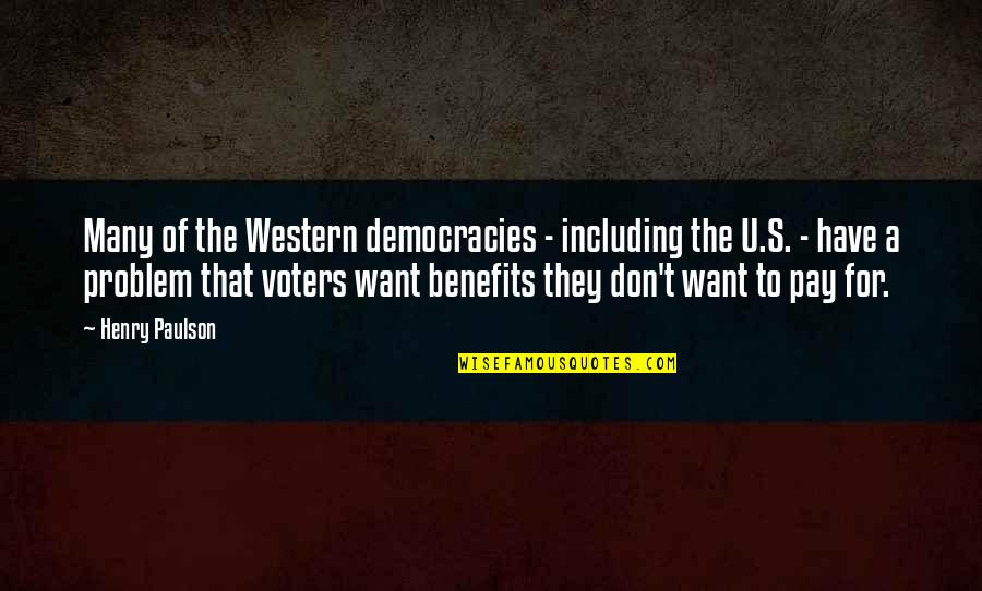 Pink Canvas Art Quotes By Henry Paulson: Many of the Western democracies - including the Pink Canvas Art Quotes By Henry Paulson: Many of the Western democracies - including the