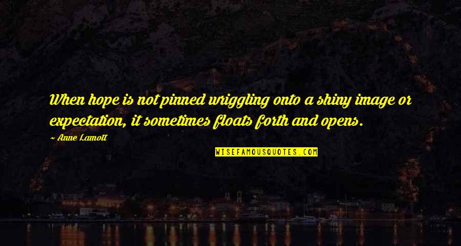 Pinned Quotes By Anne Lamott: When hope is not pinned wriggling onto a Pinned Quotes By Anne Lamott: When hope is not pinned wriggling onto a