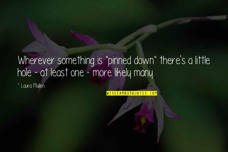 Pinned Quotes By Laura Mullen: Wherever something is "pinned down" there's a little Pinned Quotes By Laura Mullen: Wherever something is "pinned down" there's a little