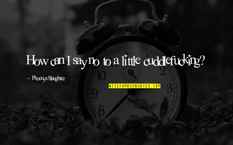 Piqued My Curiosity Quotes By Phoenyx Slaughter: How can I say no to a little Piqued My Curiosity Quotes By Phoenyx Slaughter: How can I say no to a little