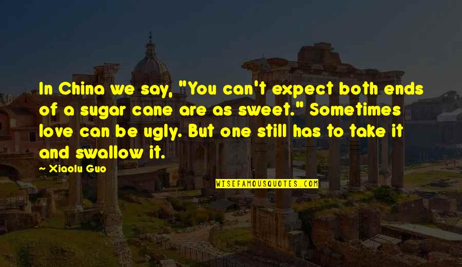 Piracha Boots Quotes By Xiaolu Guo: In China we say, "You can't expect both Piracha Boots Quotes By Xiaolu Guo: In China we say, "You can't expect both
