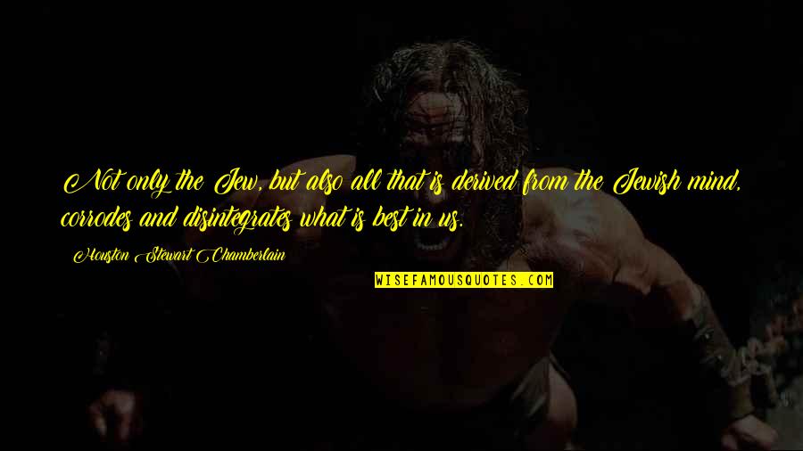 Piratage Quotes By Houston Stewart Chamberlain: Not only the Jew, but also all that Piratage Quotes By Houston Stewart Chamberlain: Not only the Jew, but also all that