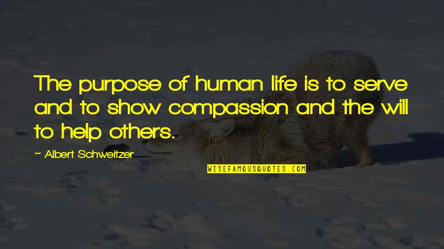 Piratas Del Caribe 3 Quotes By Albert Schweitzer: The purpose of human life is to serve
