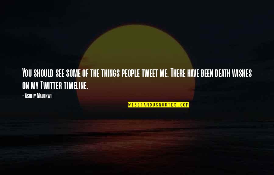 Pirate Of Caribbean Quotes By Ashley Madekwe: You should see some of the things people Pirate Of Caribbean Quotes By Ashley Madekwe: You should see some of the things people