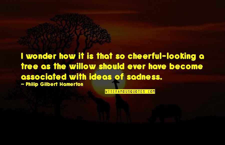 Pitchayatan Quotes By Philip Gilbert Hamerton: I wonder how it is that so cheerful-looking