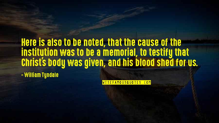 Pitchy Pitch Quotes By William Tyndale: Here is also to be noted, that the Pitchy Pitch Quotes By William Tyndale: Here is also to be noted, that the