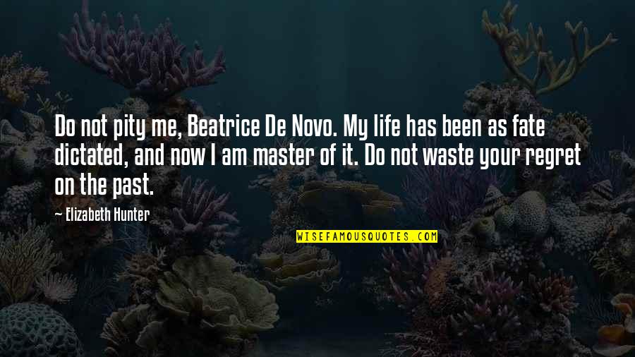 Pity Me Quotes By Elizabeth Hunter: Do not pity me, Beatrice De Novo. My Pity Me Quotes By Elizabeth Hunter: Do not pity me, Beatrice De Novo. My