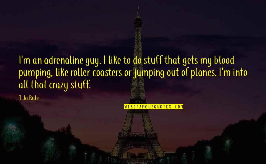 Planes Quotes By Ja Rule: I'm an adrenaline guy. I like to do Planes Quotes By Ja Rule: I'm an adrenaline guy. I like to do