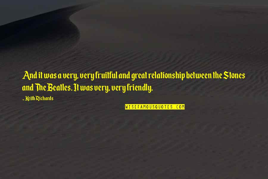 Planlessness Quotes By Keith Richards: And it was a very, very fruitful and