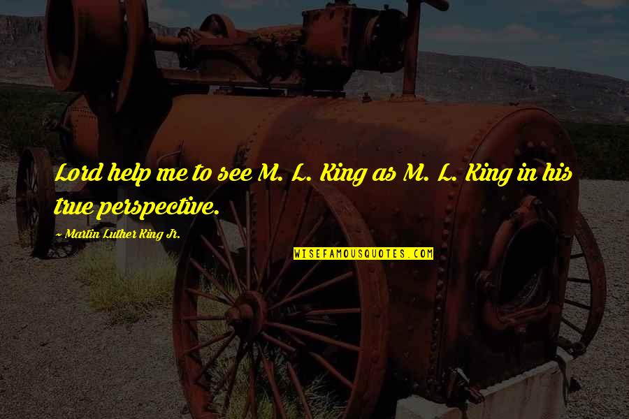 Planos Para Quotes By Martin Luther King Jr.: Lord help me to see M. L. King