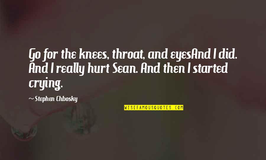 Plating Equipment Quotes By Stephen Chbosky: Go for the knees, throat, and eyesAnd I Plating Equipment Quotes By Stephen Chbosky: Go for the knees, throat, and eyesAnd I