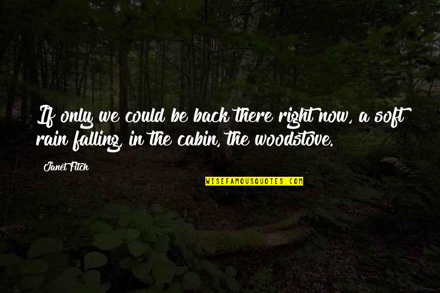 Plattform Quotes By Janet Fitch: If only we could be back there right
