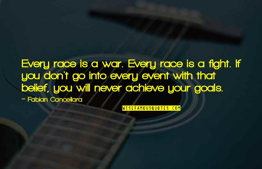 Plonker Boy Quotes By Fabian Cancellara: Every race is a war. Every race is Plonker Boy Quotes By Fabian Cancellara: Every race is a war. Every race is