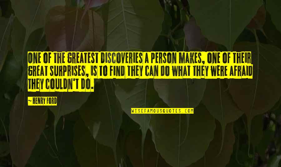 Plumbers Gastonia Nc Free Quotes By Henry Ford: One of the greatest discoveries a person makes,