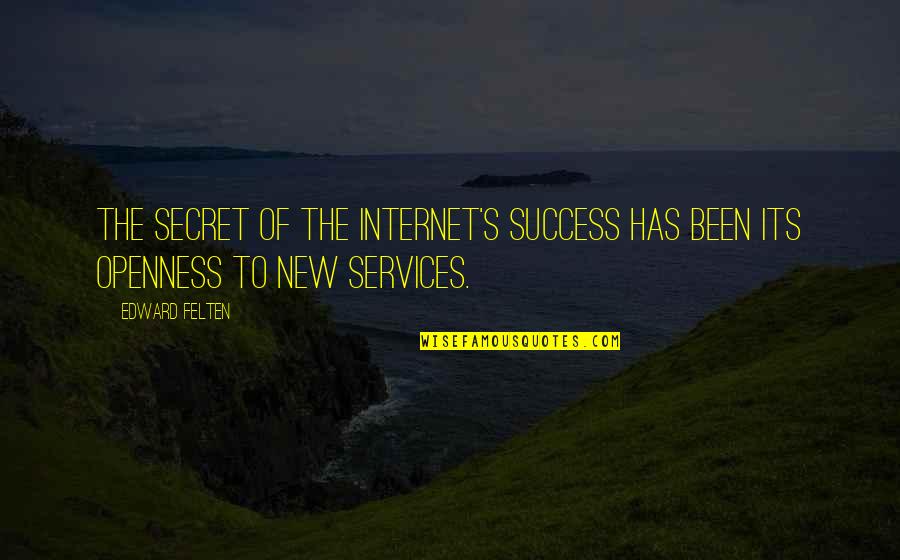 Pm Stock Quotes By Edward Felten: The secret of the Internet's success has been