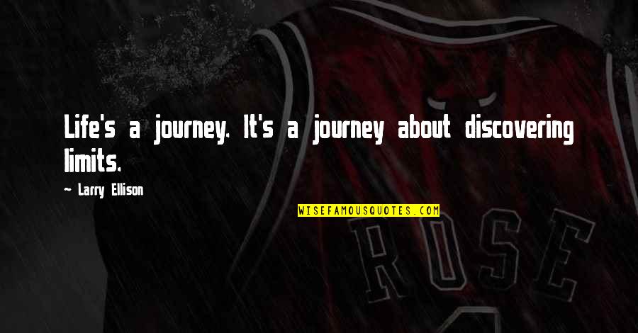 Pocket Listing Quotes By Larry Ellison: Life's a journey. It's a journey about discovering Pocket Listing Quotes By Larry Ellison: Life's a journey. It's a journey about discovering