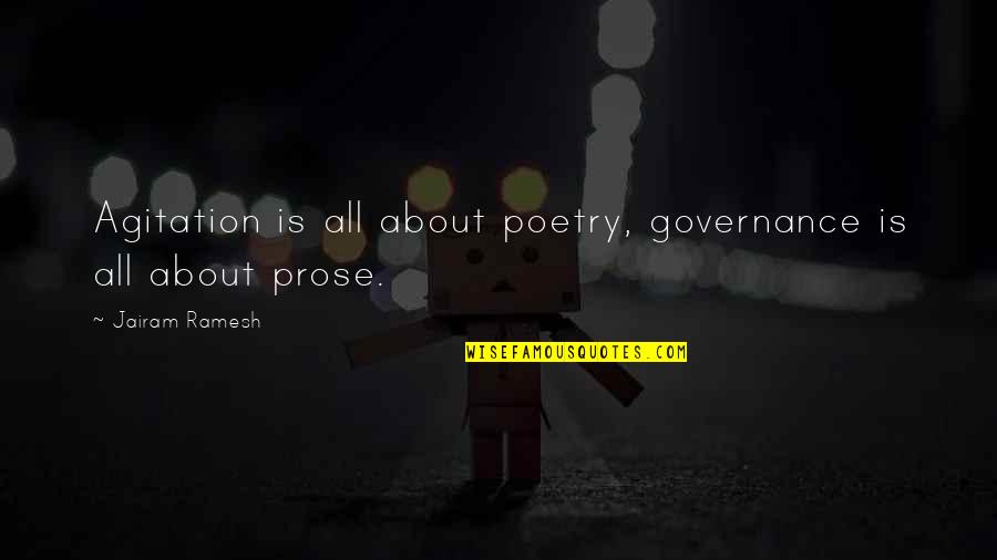 Poetry About Quotes By Jairam Ramesh: Agitation is all about poetry, governance is all