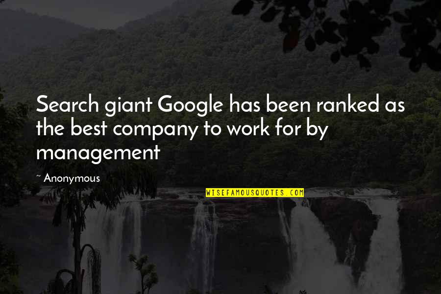 Polderman Sluis Quotes By Anonymous: Search giant Google has been ranked as the