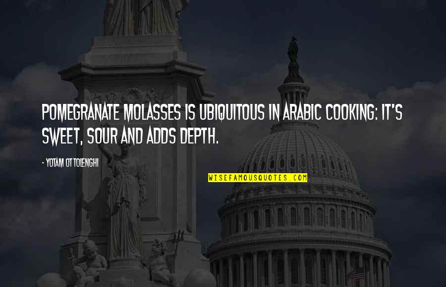Pomegranate Quotes By Yotam Ottolenghi: Pomegranate molasses is ubiquitous in Arabic cooking: it's Pomegranate Quotes By Yotam Ottolenghi: Pomegranate molasses is ubiquitous in Arabic cooking: it's