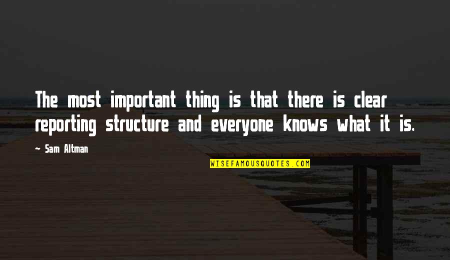 Popham Colony Quotes By Sam Altman: The most important thing is that there is Popham Colony Quotes By Sam Altman: The most important thing is that there is