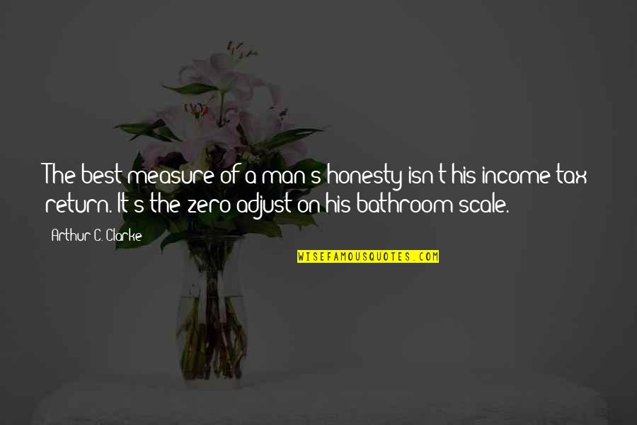 Popular Nightmare Before Christmas Quotes By Arthur C. Clarke: The best measure of a man's honesty isn't Popular Nightmare Before Christmas Quotes By Arthur C. Clarke: The best measure of a man's honesty isn't